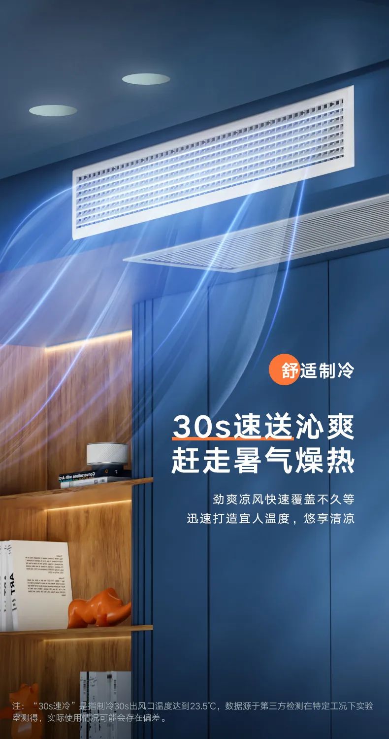 美的 家用中央空調(diào)風管機頤想2代